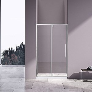 Душевая дверь Vincea Slim-N VDP-4SN100CL 100 профиль хром/стекло прозрачное купить в интернет-магазине Sanbest