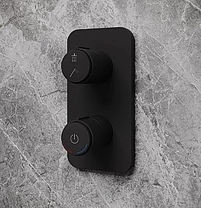 Смеситель для душа Iddis Slide SLIBLBTi67 черный матовый купить в интернет-магазине сантехники Sanbest