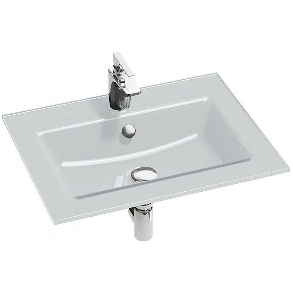 Раковина Jacob Delafon VOX 61 EB2105-DD1 белая купить в интернет-магазине Sanbest