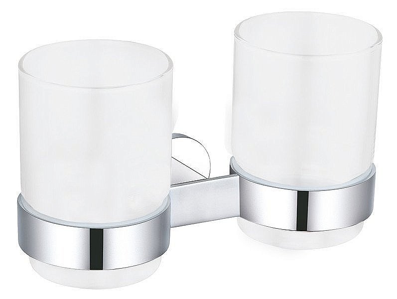 Стакан двойной настенный Rav-Slezak YUKON YUA0202CB купить в интернет-магазине сантехники Sanbest