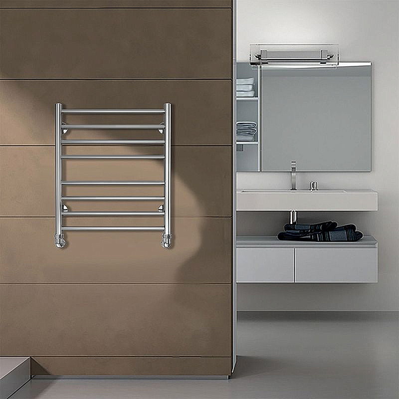 Полотенцесушитель водяной Azario Parma 500/600 AZ10156S хром купить в интернет-магазине сантехники Sanbest