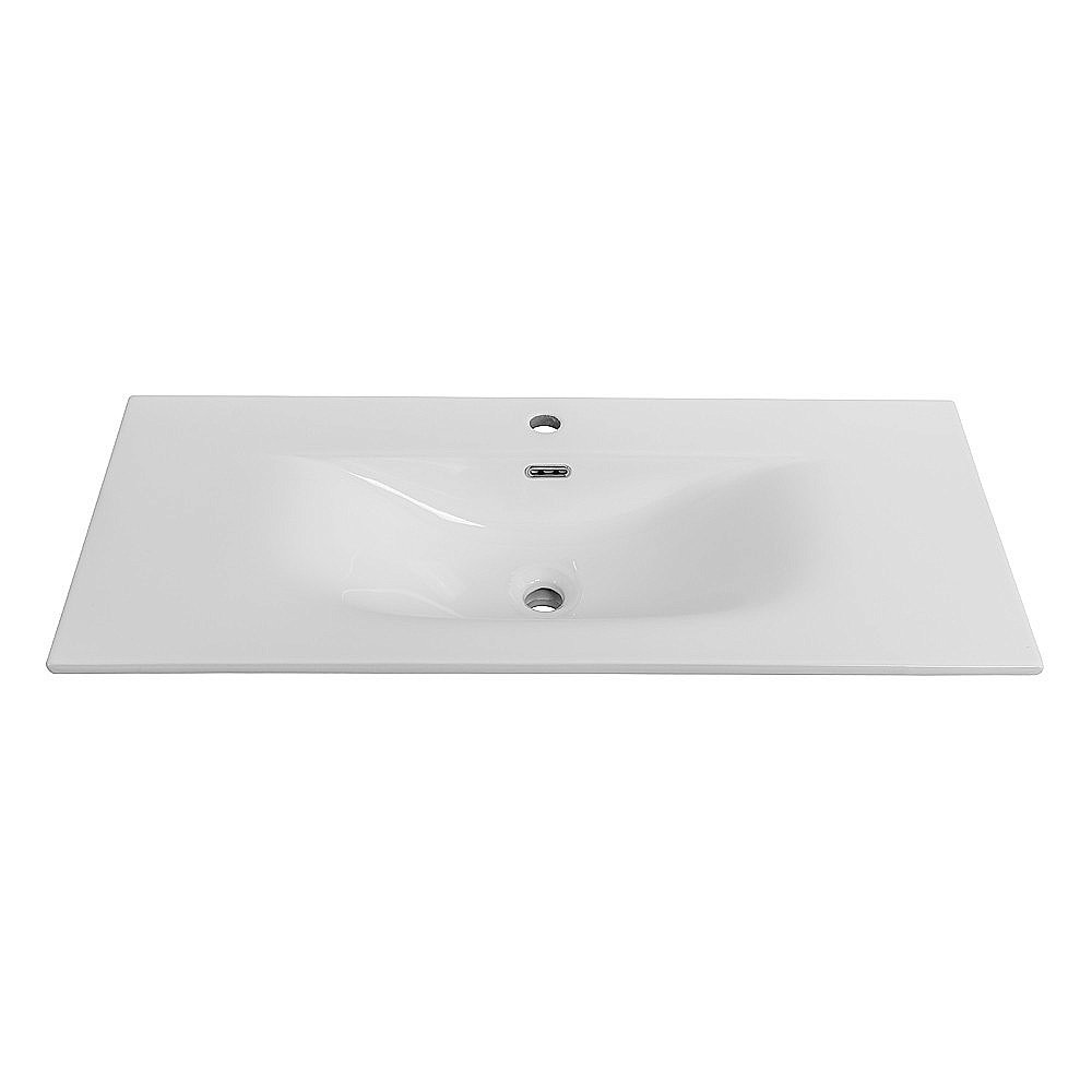 Раковина мебельная BelBagno BB-8099-100 белая купить в интернет-магазине Sanbest