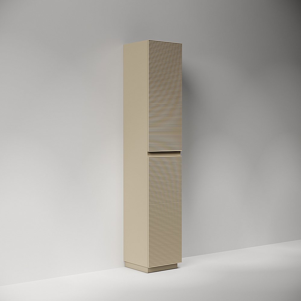 Шкаф-пенал напольный Sancos Folk Floor PFL35FCP капучино для ванной в интернет-магазине сантехники Sanbest