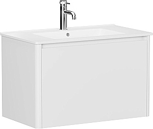 Тумба с раковиной Allen Brau Gravity 80 1.370013.WM белая матовая для ванной в интернет-магазине Sanbest