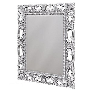 Зеркало Caprigo PL 106 Белое в ванную от интернет-магазине сантехники Sanbest