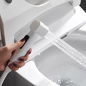 Гигиенический душ Elghansa BG-17-White белый купить в интернет-магазине сантехники Sanbest