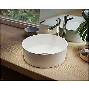 Раковина накладная WhiteCross AGATE 40,5 0701.040040.200 белая матовая купить в интернет-магазине Sanbest