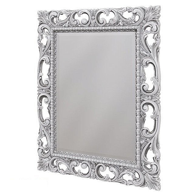 Зеркало Caprigo PL 106 Белое в ванную от интернет-магазине сантехники Sanbest