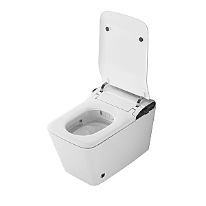 Унитаз подвесной Grossman Smart GR-5701 белый глянцевый, с крышкой микролифт купить в интернет-магазине Sanbest