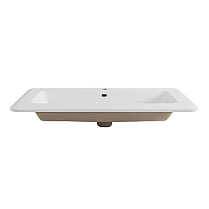 Тумба с раковиной Cezares IDRA 98 55807+50264 Nero opaco для ванной в интернет-магазине Sanbest