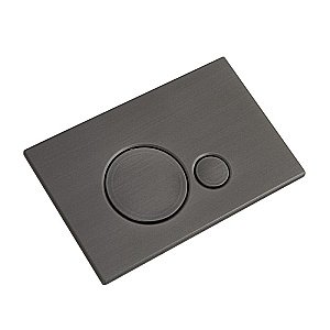 Кнопка для инсталляции BelBagno SFERA CZR/BB-SR-GM оружейная сталь купить в интернет-магазине сантехники Sanbest