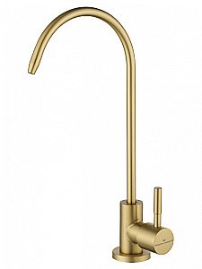 Смеситель для фильтрованной воды WONZON & WOGHAND WW-AE4587-BG брашированное золото купить в интернет-магазине сантехники Sanbest