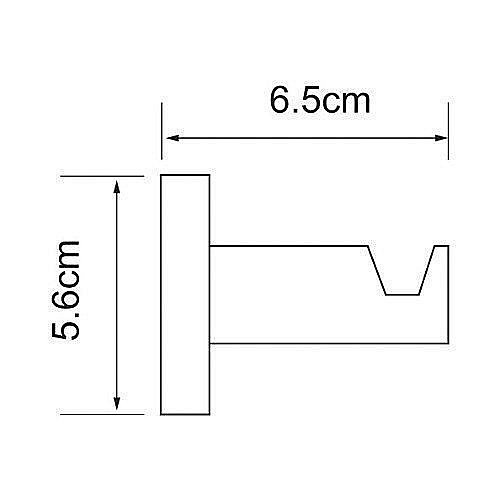Крючок WasserKRAFT Isen K-4023 купить в интернет-магазине сантехники Sanbest