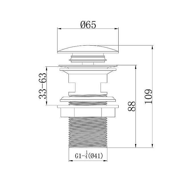 Смеситель для раковины Caprigo ADRIA–Uno 02-520-VOT купить в интернет-магазине сантехники Sanbest