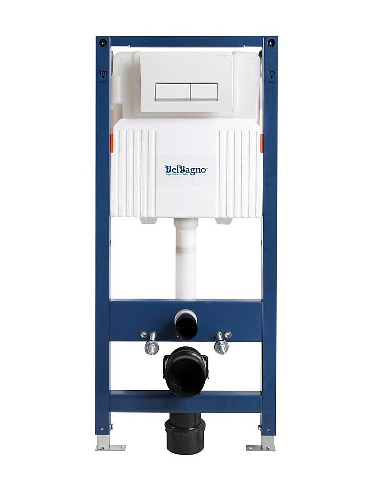 Инсталляция для унитаза BelBagno BB-101-M-BR купить в интернет-магазине сантехники Sanbest