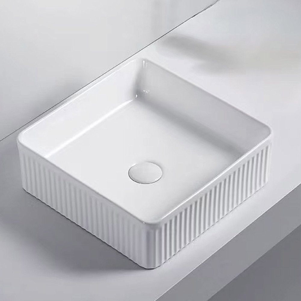 Раковина накладная RGW GS-01 80121001-01 белая купить в интернет-магазине Sanbest
