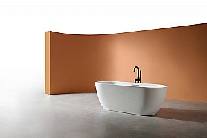 Ванна отдельностоящая Abber Frankfurt AM9941 170x75 белая купить в интернет-магазине Sanbest