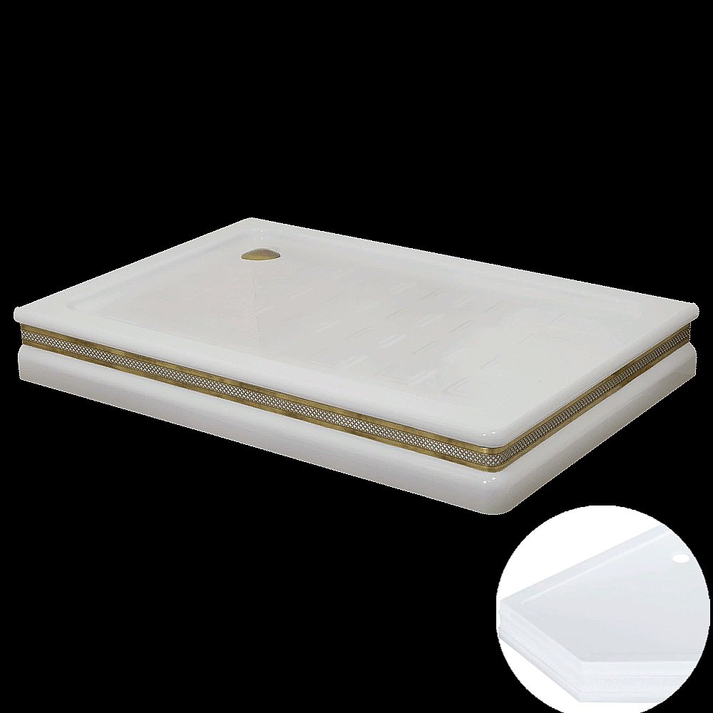 Душевой поддон Migliore DIADEMA 26993 82х122  белый левый купить в интернет-магазине Sanbest