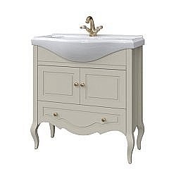 Тумба с раковиной Caprigo Verona 33523 80 бежевая для ванной в интернет-магазине Sanbest