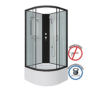 Душевая кабина Niagara Classic NG-6707-14BK 80x80 купить в интернет-магазине Sanbest