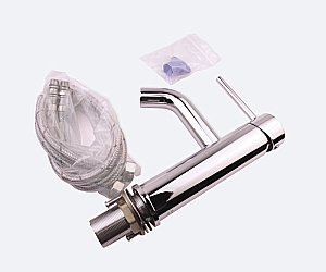 Смеситель для раковины Bronze de Luxe Scandi 1451C хром купить в интернет-магазине сантехники Sanbest