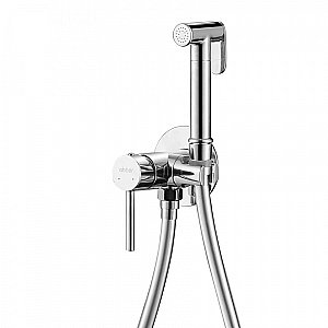 Гигиенический душ Abber WASSER KREIS AF8125 хром купить в интернет-магазине сантехники Sanbest