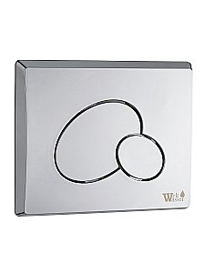 Унитаз с инсталляцией WeltWasser MARBERG 410 + GELBACH 043 MT-WT + MAR 410 RD CR белый матовый/кнопка хром купить в интернет-магазине Sanbest