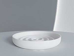 Мыльница Salini GOCCE S-Stone 1902201 белая матовая купить в интернет-магазине сантехники Sanbest