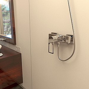 Смеситель для душа PAINI Flat KKCR5112SLMKM хром купить в интернет-магазине сантехники Sanbest