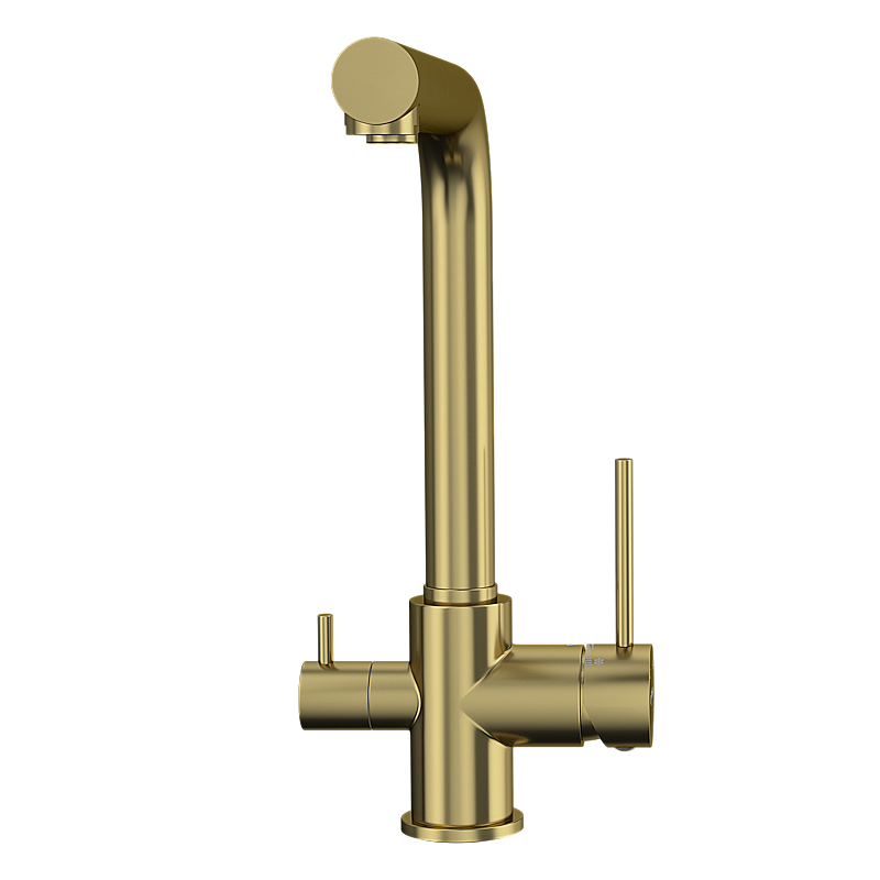 Смеситель для кухни Elghansa 56A5216-MattGold золото матовое купить в интернет-магазине сантехники Sanbest