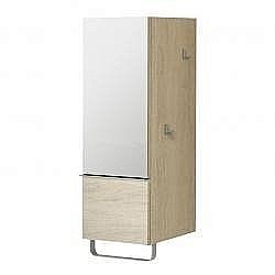 Пенал Jacob Delafon ODEON UP EB893 35 левый квебекский дуб купить в интернет-магазине сантехники Sanbest