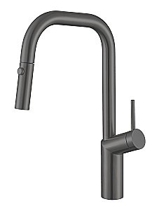 Смеситель для кухни Vincea VKF-107GM вороненая сталь купить в интернет-магазине сантехники Sanbest