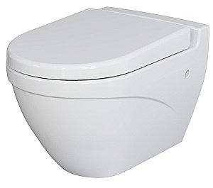 Унитаз подвесной Ambassador Nord 133T20001 белый купить в интернет-магазине Sanbest