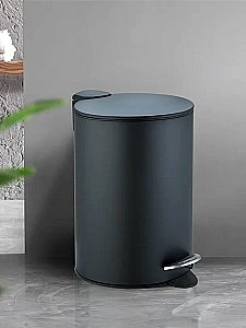 Ведро для мусора WeltWasser Betta 10000013409 черное матовое купить в интернет-магазине сантехники Sanbest