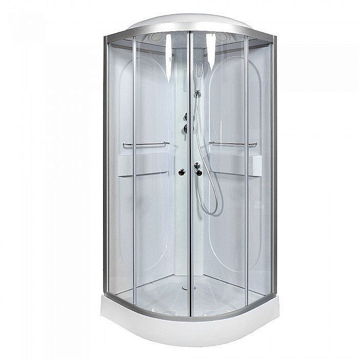 Душевая кабина DTO L 601 98691 100x100 LED купить в интернет-магазине Sanbest