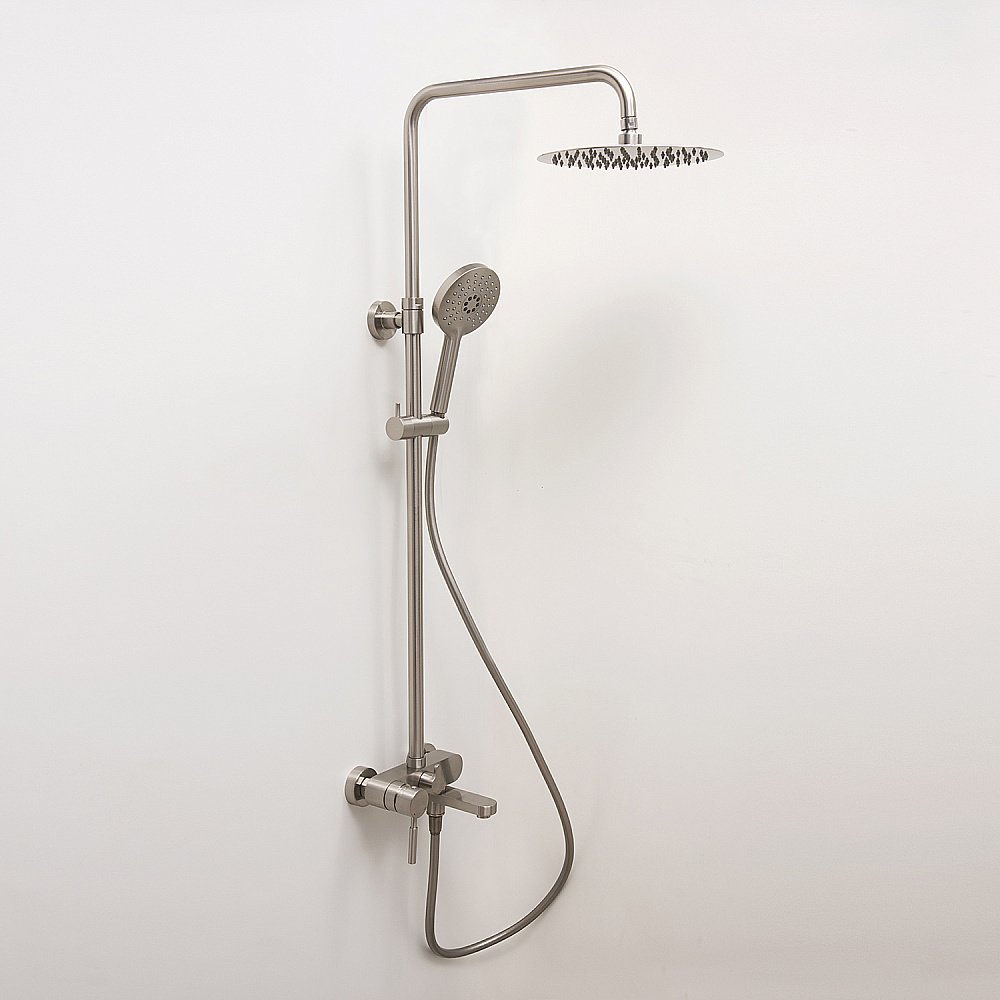 Душевая система WasserKRAFT Wern 4200 A14201 никель купить в интернет-магазине сантехники Sanbest