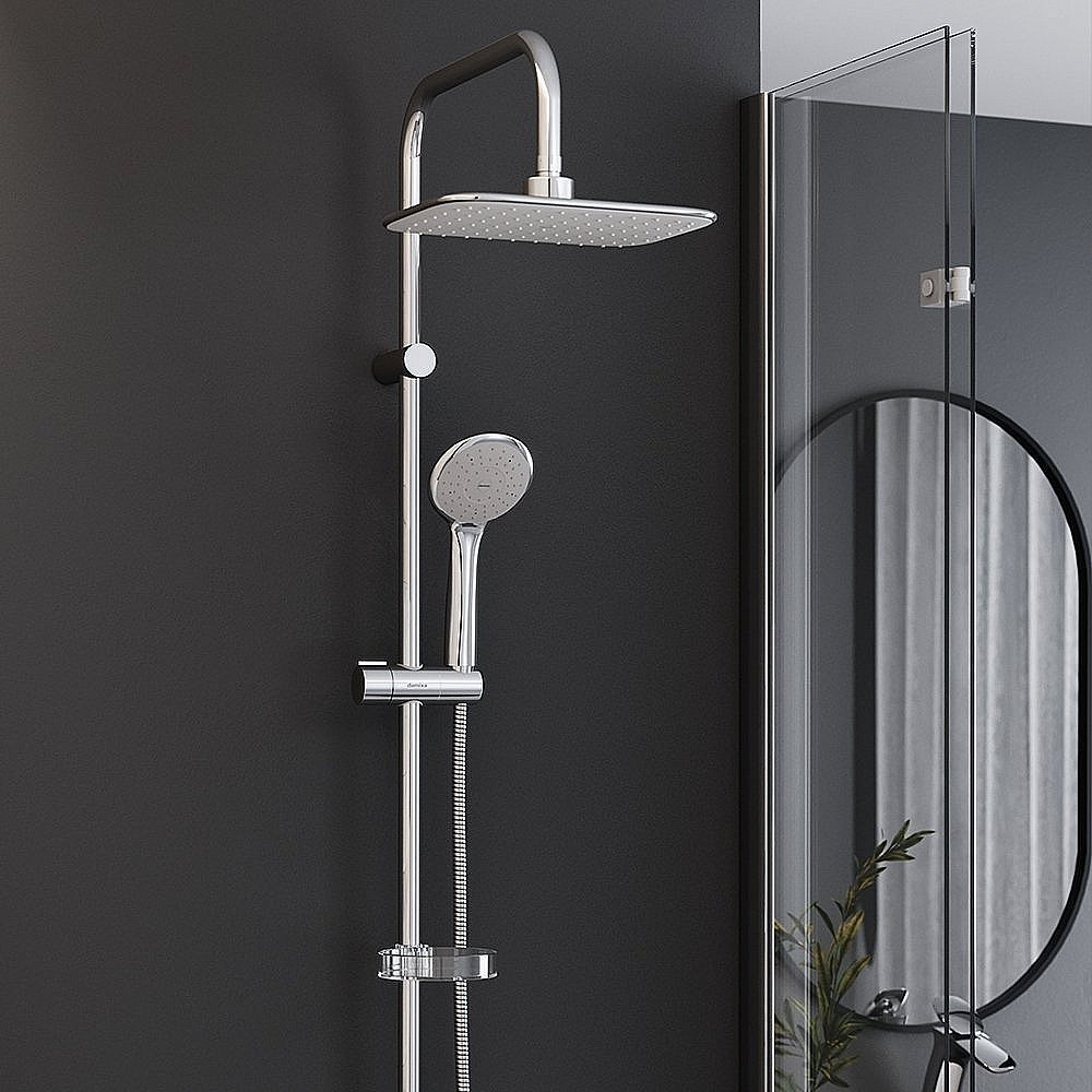 Душевая система RedBlu by Damixa Palace Evo 974200063 купить в интернет-магазине сантехники Sanbest