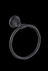 Полотенцедержатель CeramaLux Biatrichi 73006-1 черный матовый купить в интернет-магазине сантехники Sanbest