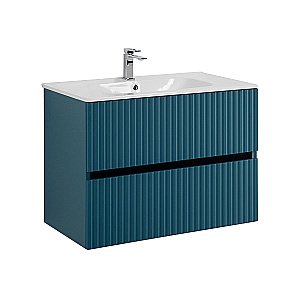 Тумба с раковиной Art&Max TORINO 80 аквамарин для ванной в интернет-магазине Sanbest