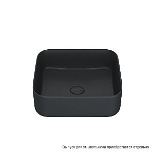 Раковина накладная Iddis Bridge BRIBM04i27 черный купить в интернет-магазине Sanbest