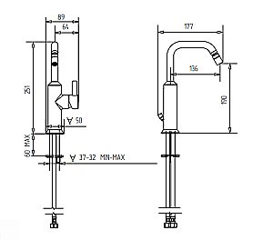 Смеситель для биде Migliore Sirius 28175 купить в интернет-магазине сантехники Sanbest