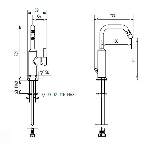 Смеситель для биде Migliore Sirius 28175 купить в интернет-магазине сантехники Sanbest