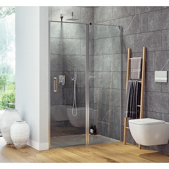 Душевая дверь со стенкой Excellent Mazo 120 купить в интернет-магазине Sanbest