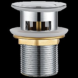 Донный клапан Elghansa WBT-121 хром купить в интернет-магазине сантехники Sanbest