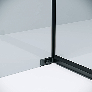 Душевой уголок Grossman Pragma 120х100 120.K33.03.1210.21.00 стекло прозрачное/профиль черный матовый купить в интернет-магазине Sanbest