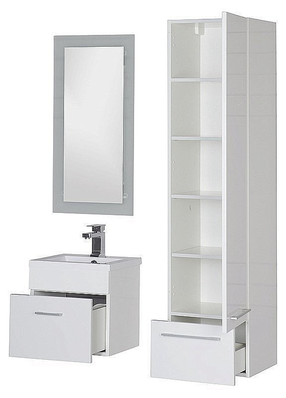 Тумба с раковиной Aquanet Нота 50 лайт для ванной в интернет-магазине Sanbest