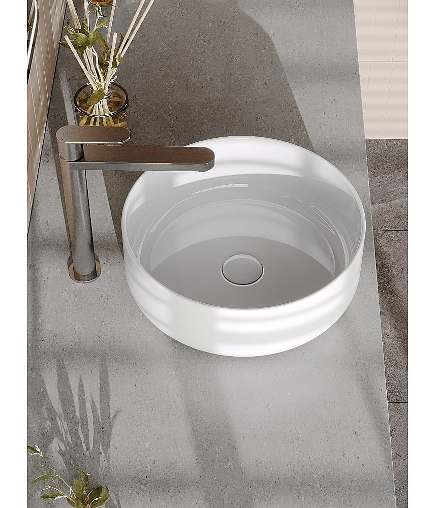 Cмеситель для раковины Agger Sweet A2712122 сатин матовый купить в интернет-магазине сантехники Sanbest