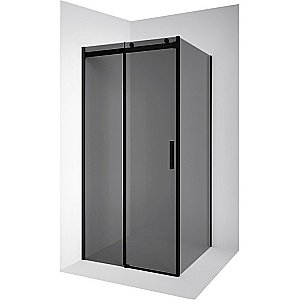 Душевой уголок Ambassador Benefit HBB 19022204HBB-80HBB 150х80 стекло тонированное/профиль черный купить в интернет-магазине Sanbest