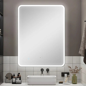 Зеркало с подсветкой CeruttiSpa Мадера 50 9572 в ванную от интернет-магазине сантехники Sanbest