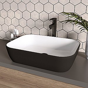 Раковина Grossman Color GR-4041BW черно-белый купить в интернет-магазине Sanbest